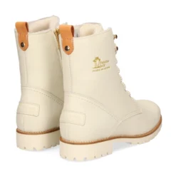 PANAMA JACK Botines planos de Mujer Fara Igloo Trav B3 Blanco