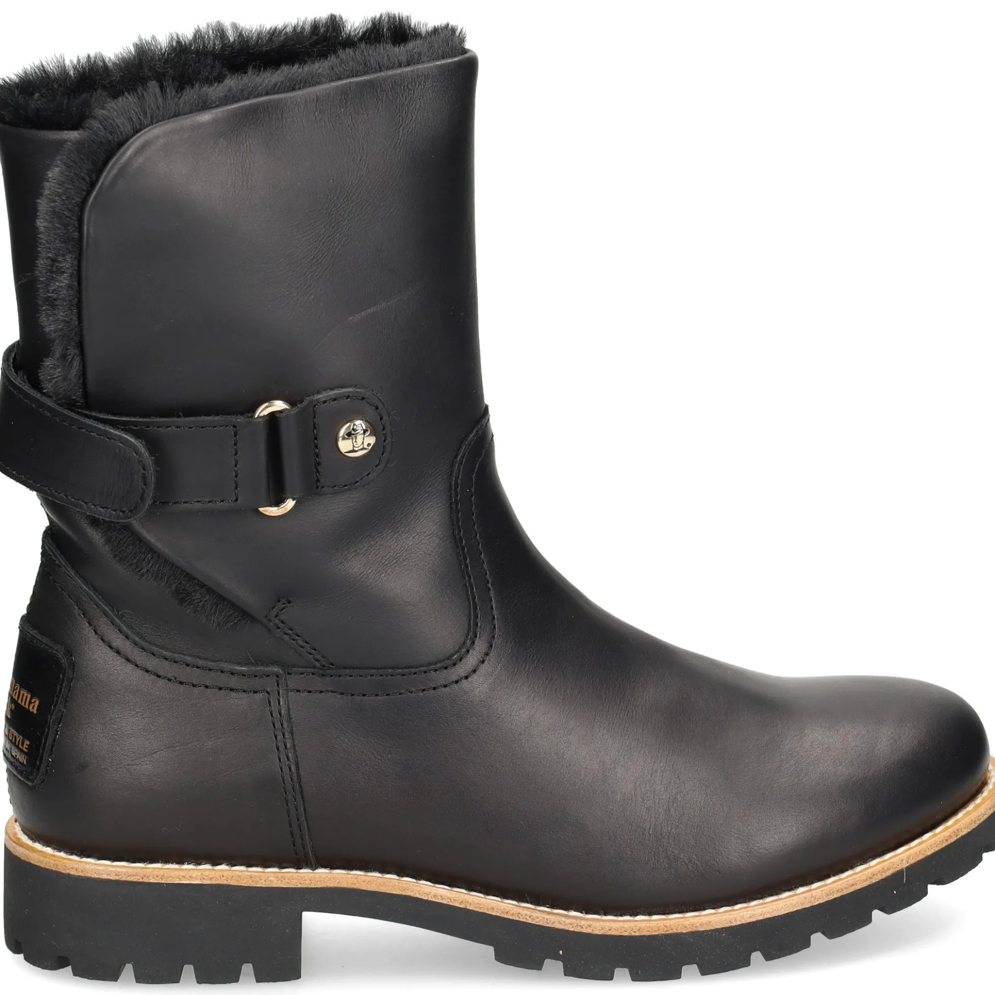 PANAMA JACK Botines planos de Mujer Felia Trav B3 Negro