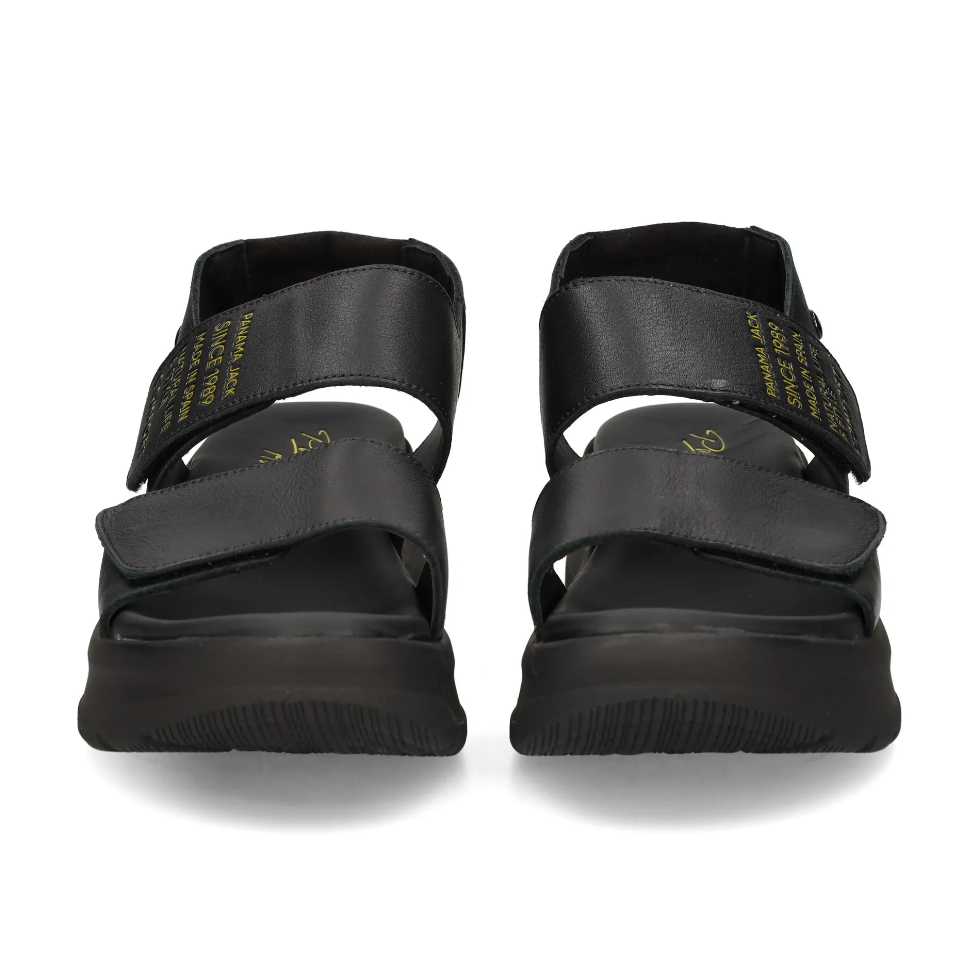 PANAMA JACK Sandalias con plataforma de Mujer Noah B1 NEGRO