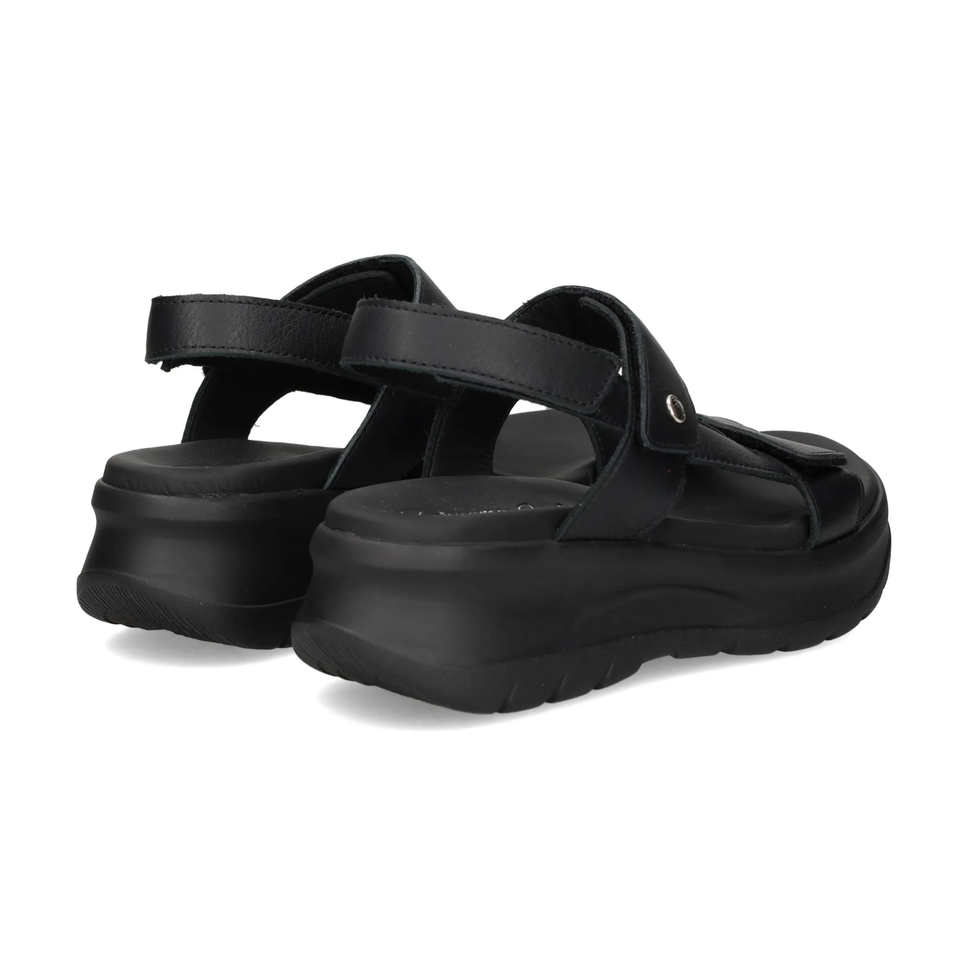 PANAMA JACK Sandalias con plataforma de Mujer Noor B1 NEGRO