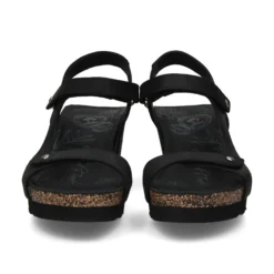 PANAMA JACK Sandalias cuña de Mujer Varel B1 NEGRO