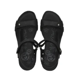 PANAMA JACK Sandalias cuña de Mujer Varel B1 NEGRO