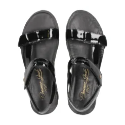 PANAMA JACK Sandalias cuña de Mujer Selma B26 NEGRO