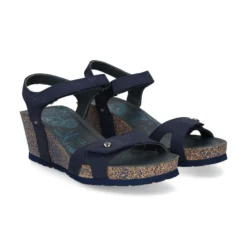 PANAMA JACK Sandalias cuña de Mujer Julia Basics B10 Marino