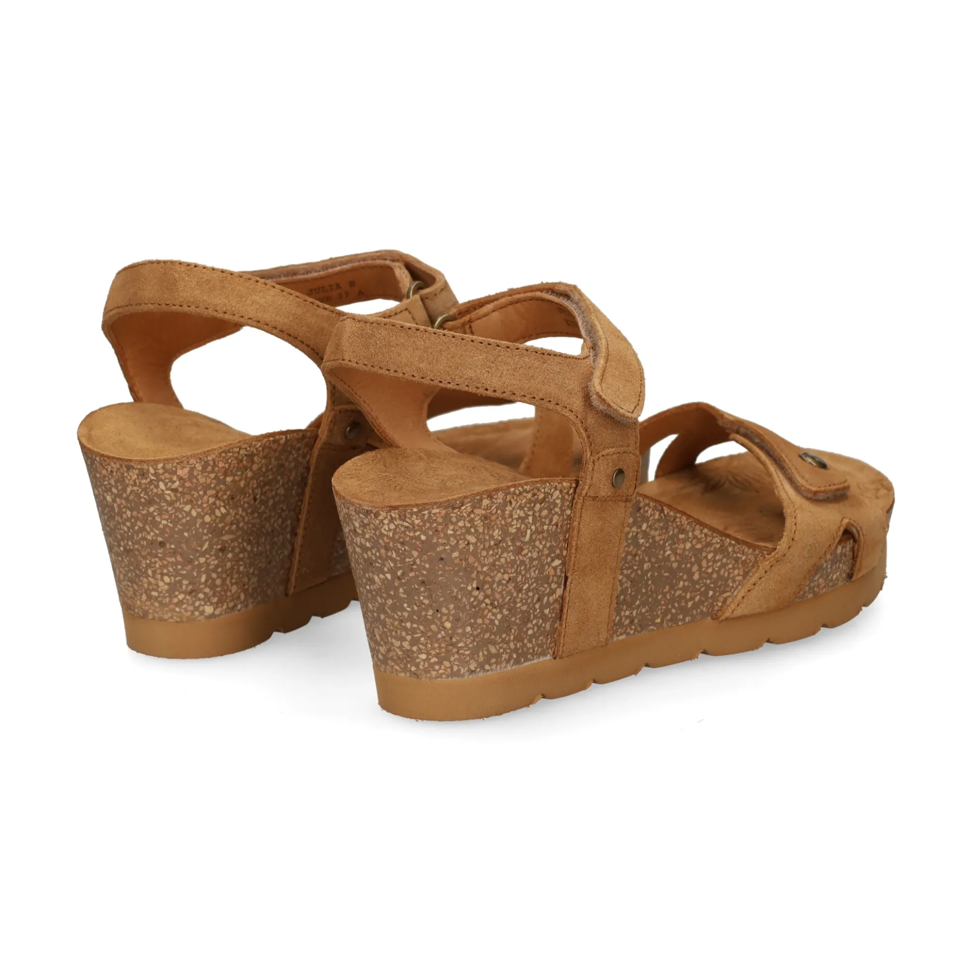 PANAMA JACK Sandalias cuña de Mujer Julia B74 CUERO
