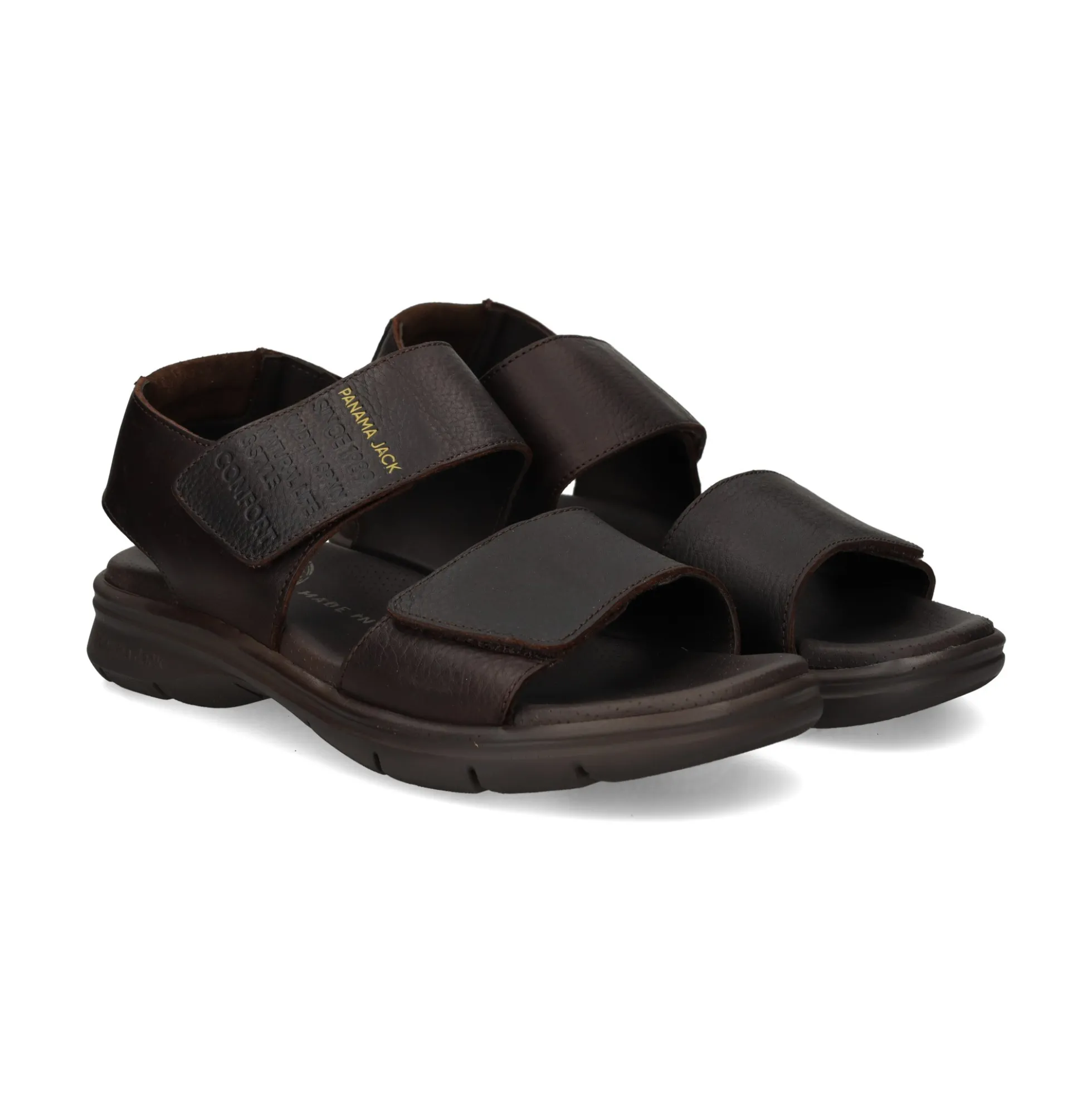 PANAMA JACK Sandalias de Hombre Rusell C2 MARRON
