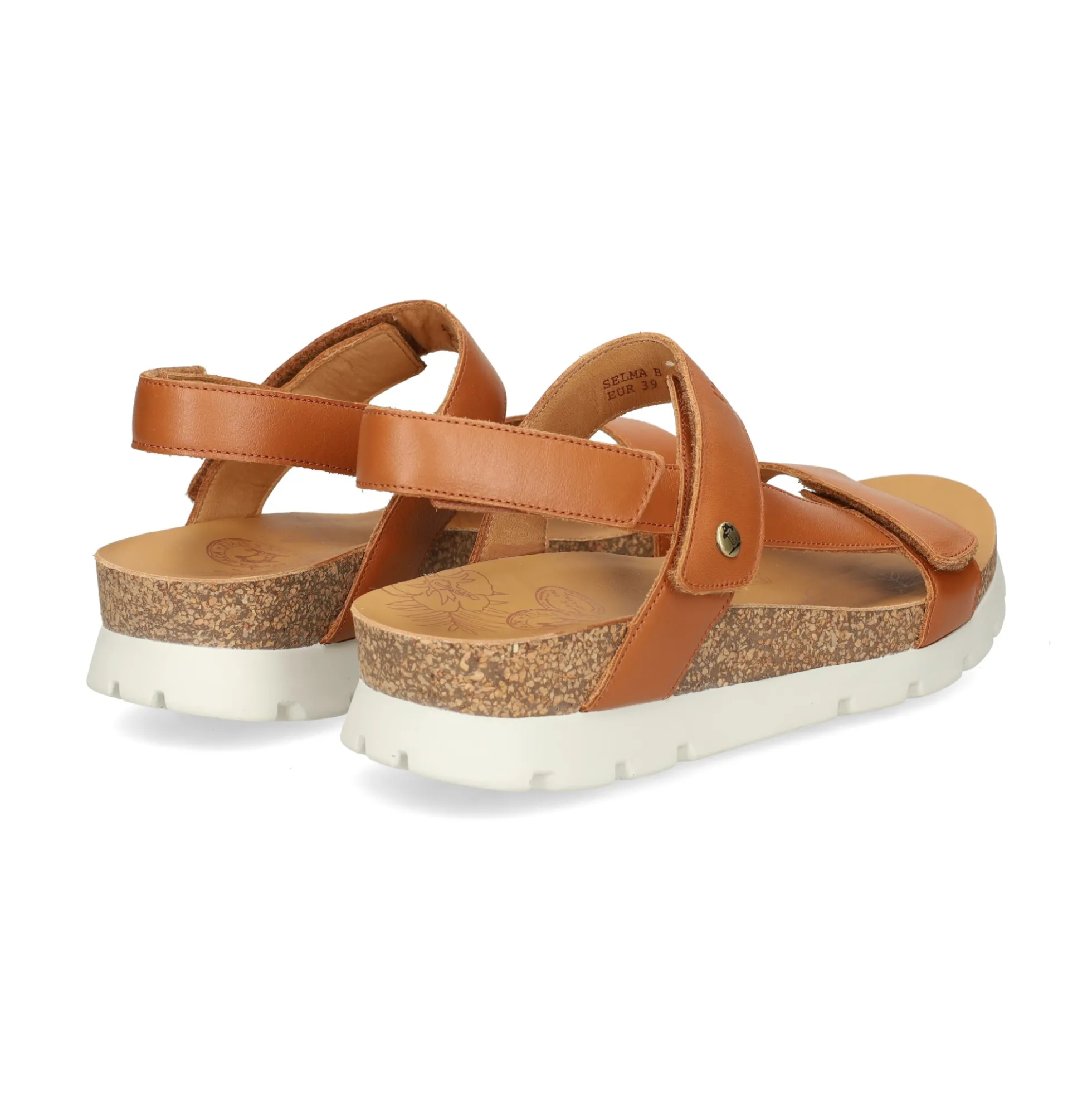 PANAMA JACK Sandalias planas de Mujer Selma B7 CUERO