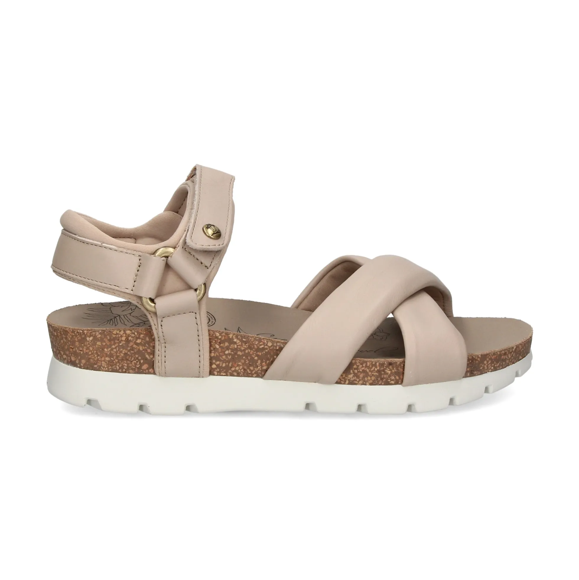 PANAMA JACK Sandalias planas de Mujer Serena B2 TAUPE