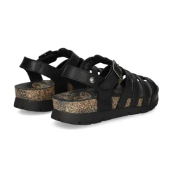 PANAMA JACK Sandalias planas de Mujer Sasha B1 NEGRO