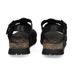 PANAMA JACK Sandalias planas de Mujer Sasha B1 NEGRO