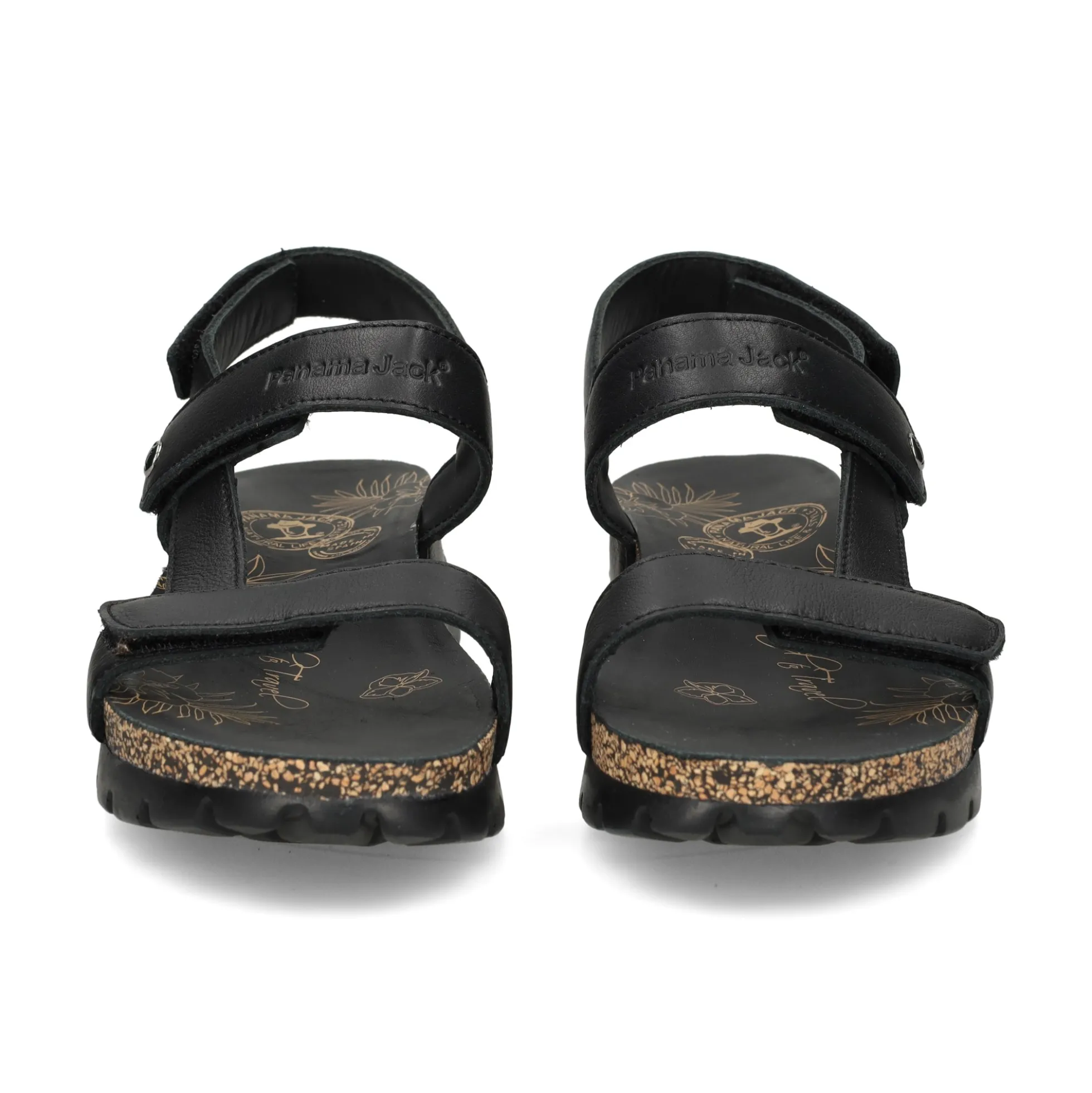 PANAMA JACK Sandalias planas de Mujer Selma B4 Negro