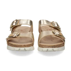 PANAMA JACK Sandalias planas de Mujer Shirley B10 Oro