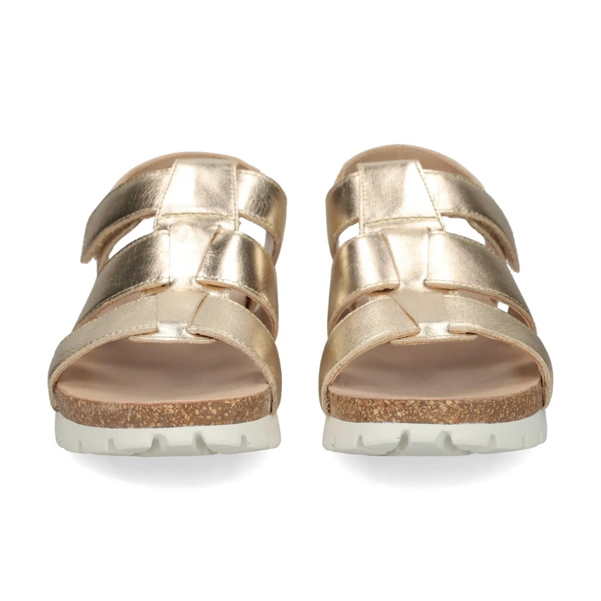 PANAMA JACK Sandalias planas de Mujer Sammy Shine B1 Oro