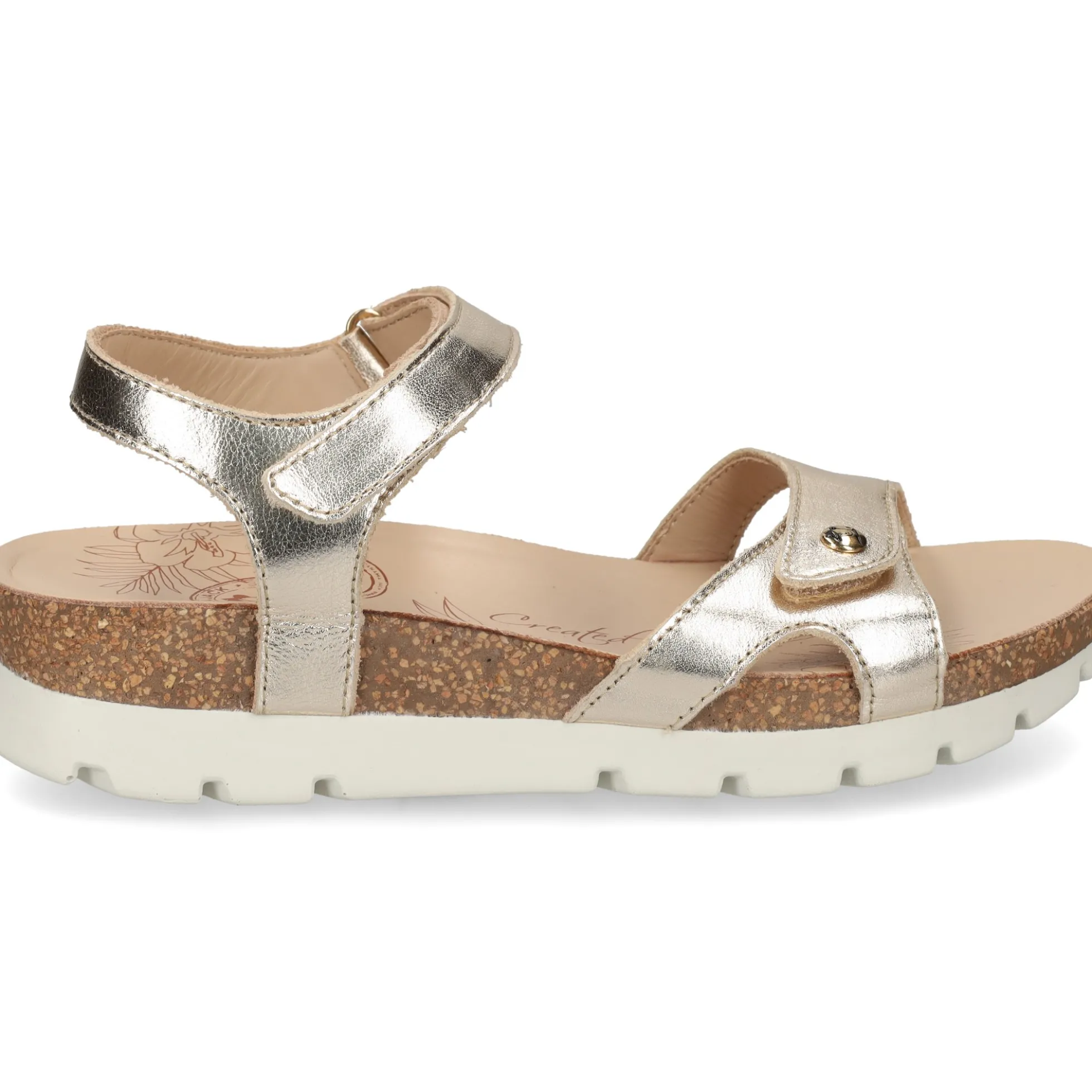 PANAMA JACK Sandalias planas de Mujer Sulia Shine B3 Oro