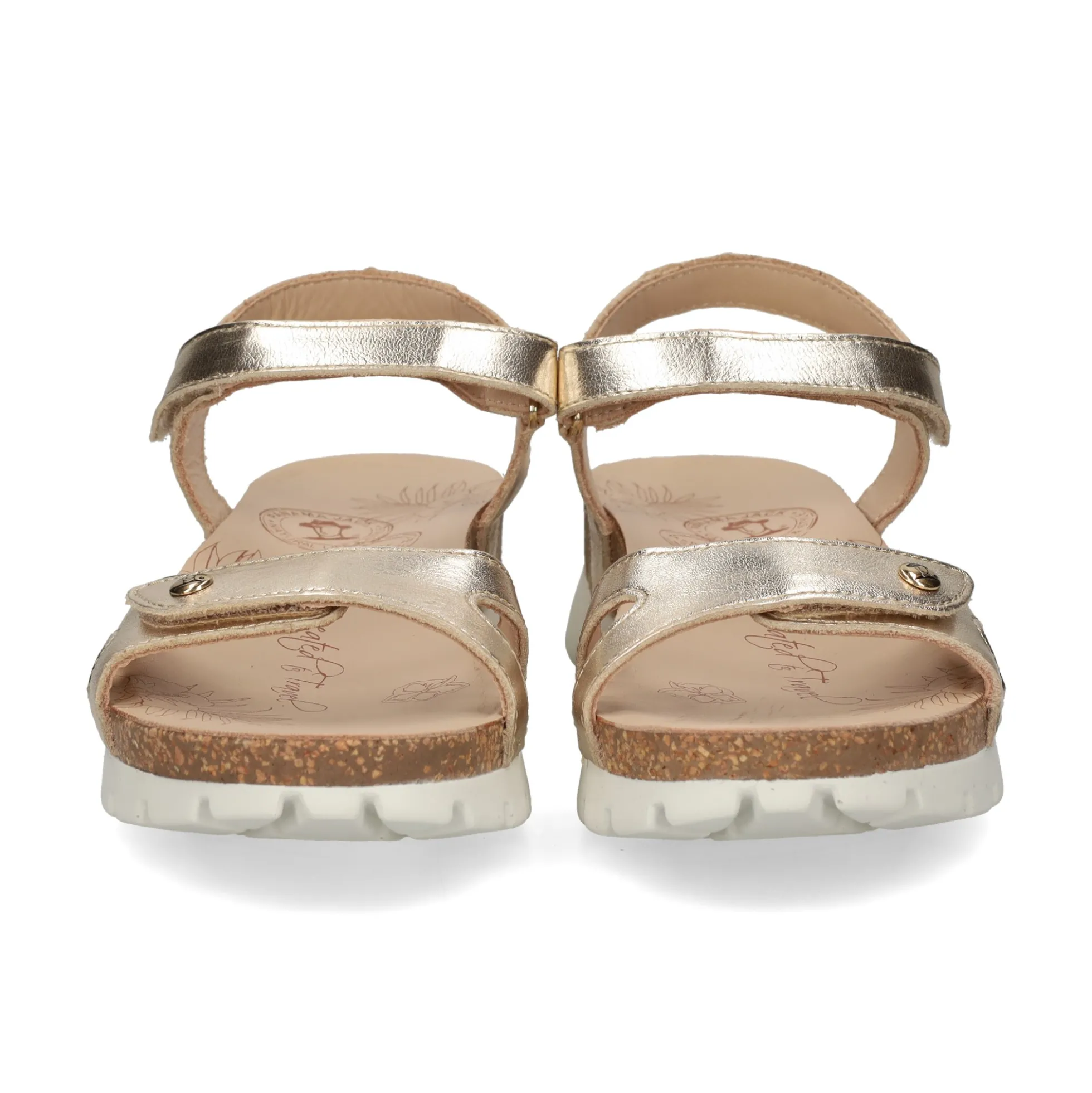 PANAMA JACK Sandalias planas de Mujer Sulia Shine B3 Oro