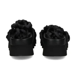 PATRIZIA BONFANTI Sandalias planas de Mujer ALISON COTTON NERO