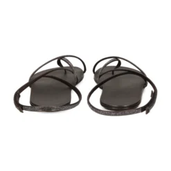 PEDRO GARCIA Sandalias planas de Mujer PELLIN OFF BLACK