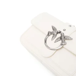 PINKO Bolsos 100061 Z14O BIANCO/SIL