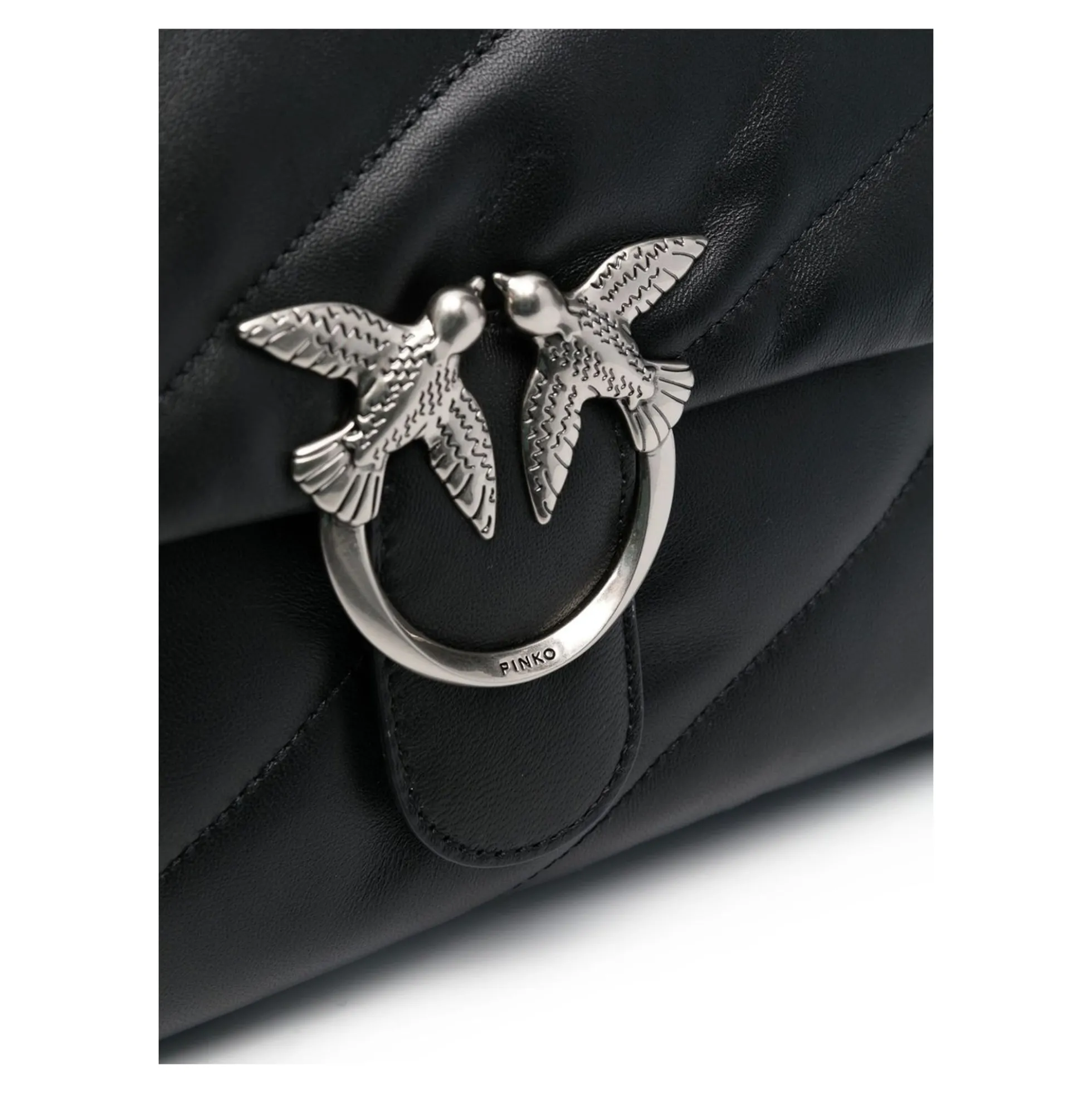 PINKO Bolsos 100038 Z99O NERO/SILVE