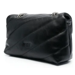 PINKO Bolsos 100038 Z99O NERO/SILVE