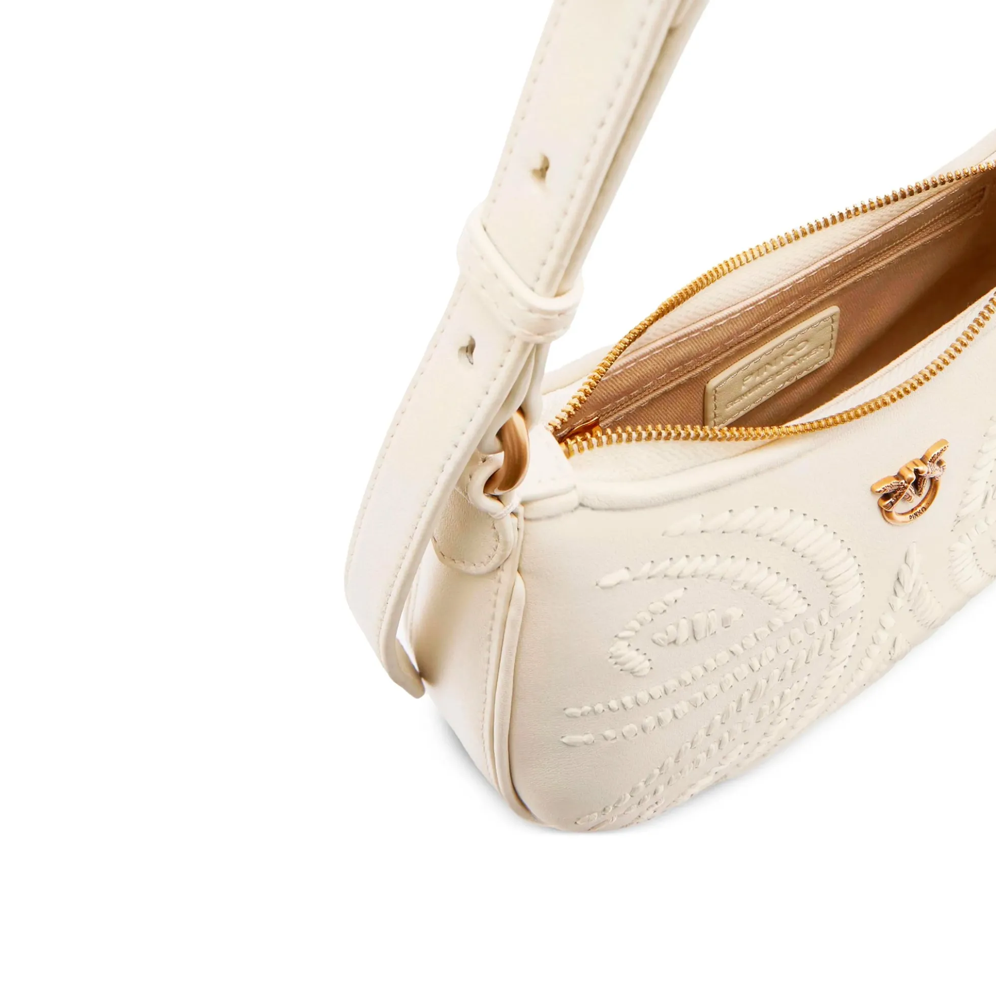 PINKO Bolsos 103538 Z14Q BIANCO/GOL