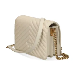 PINKO Bolsos 100067 Z14Q BIANCO/GOL
