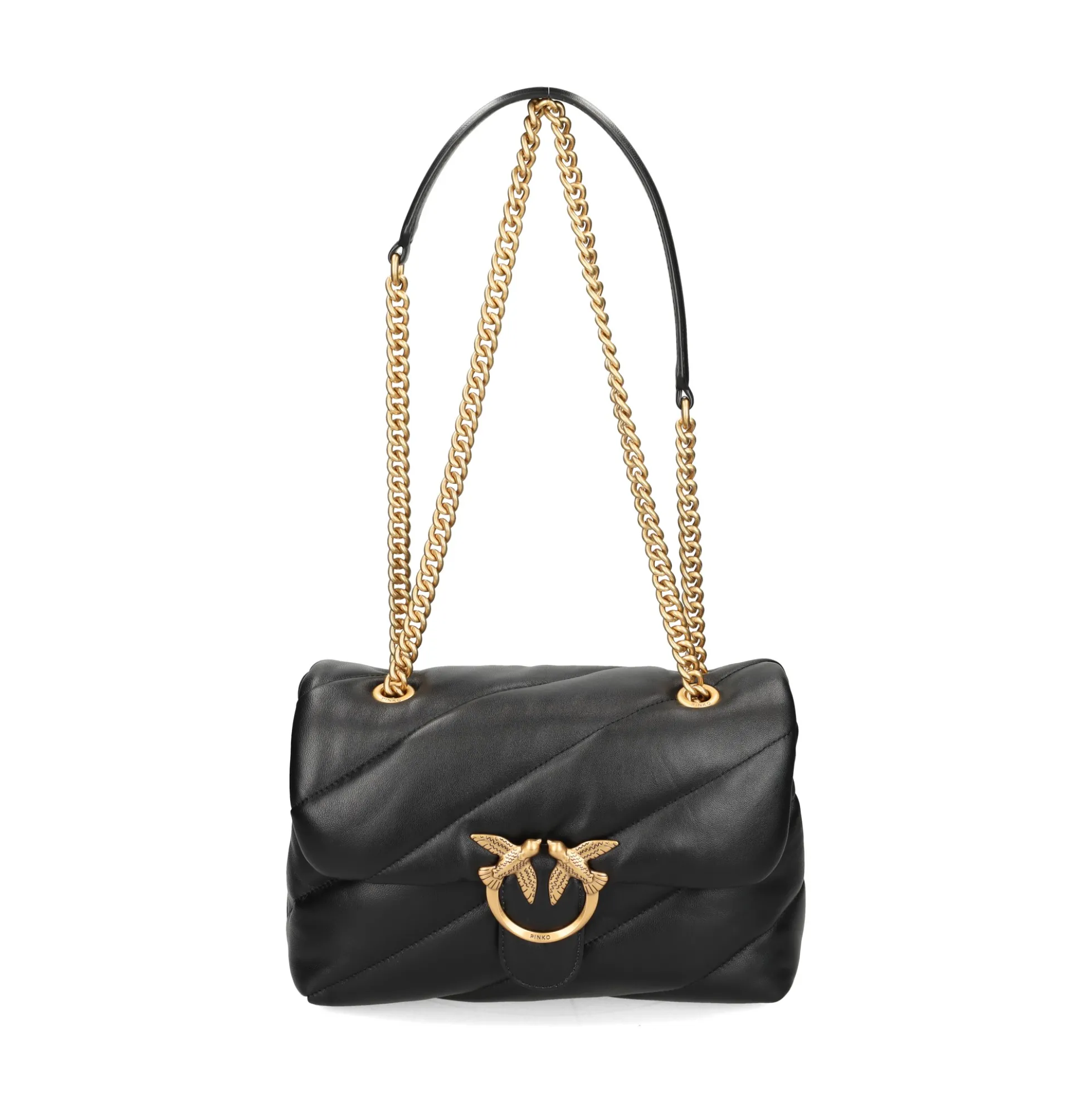 PINKO Bolsos 100038 Z99Q NERO/GOLD