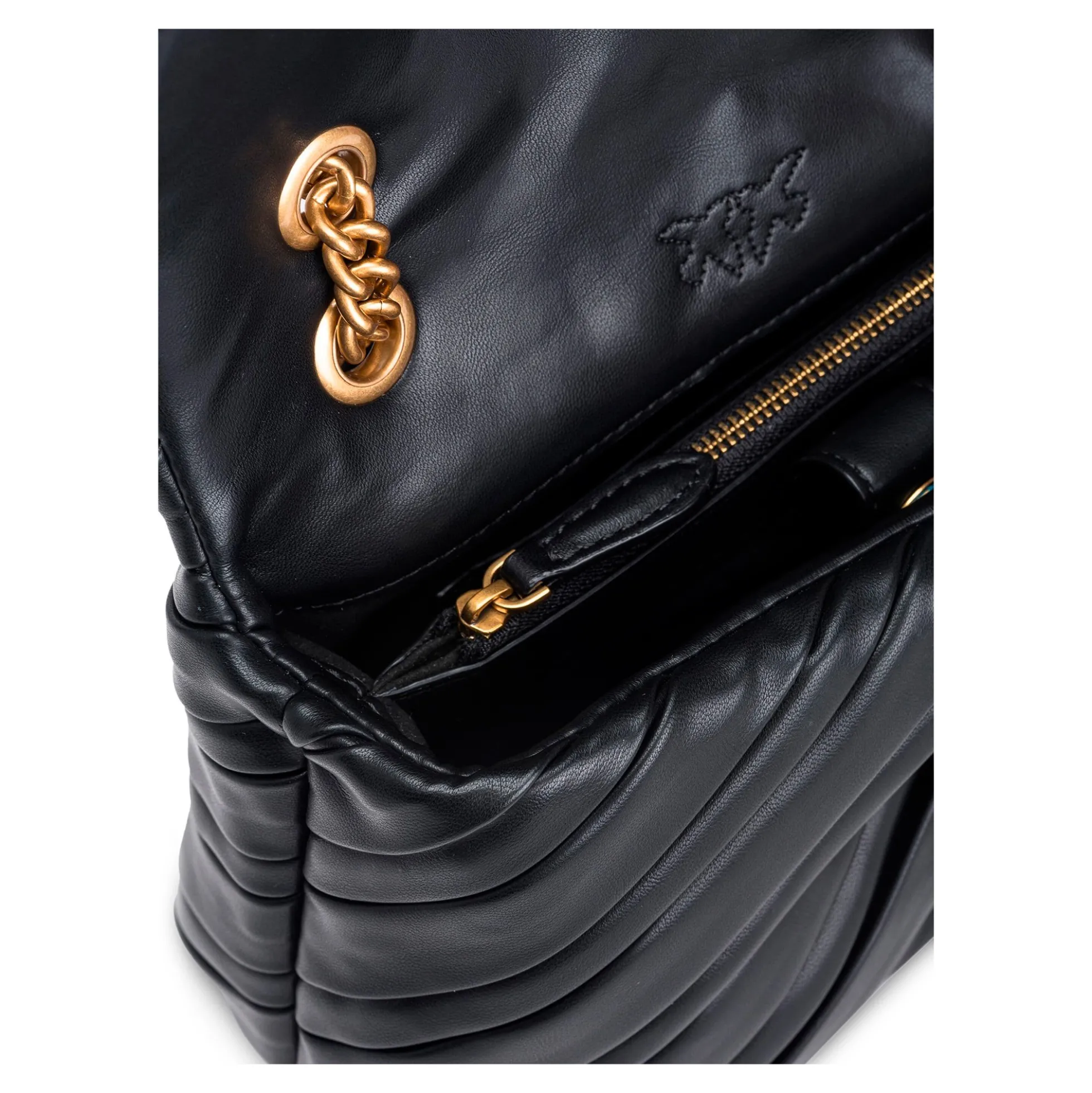 PINKO Bolsos 100039 Z99Q NERO/GOLD