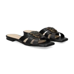 PINKO Sandalias planas de Mujer SD0313 Z99 BLACK
