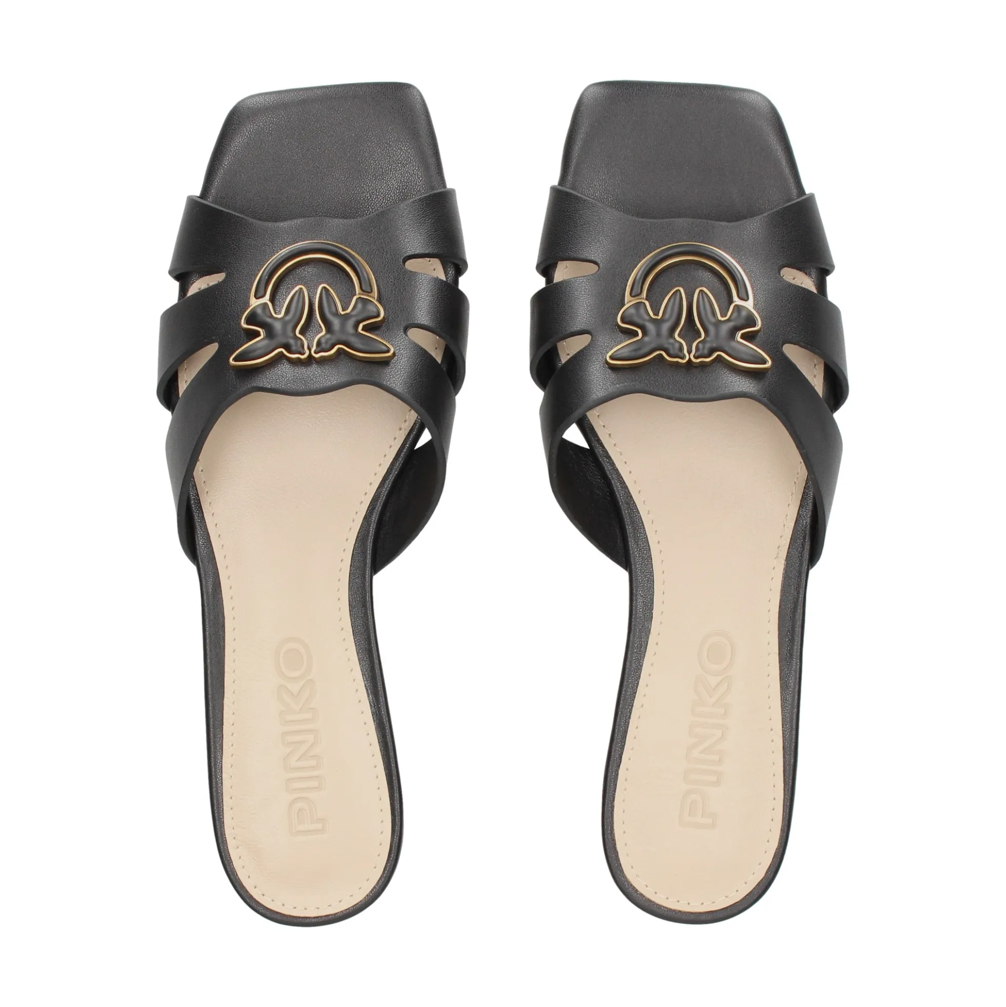 PINKO Sandalias planas de Mujer SD0313 Z99 BLACK