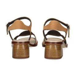 PLUMERS Sandalias con tacón de Mujer 3962 CUERO
