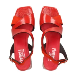 PLUMERS Sandalias con tacón de Mujer 3986 CORAL