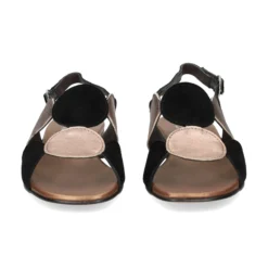 PLUMERS Sandalias planas de Mujer 3612 NEGRO/BRONCE