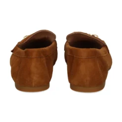 POLO RALPH LAUREN Mocasines de Mujer AVERI FLATS LOAFER 001 WHISKEY