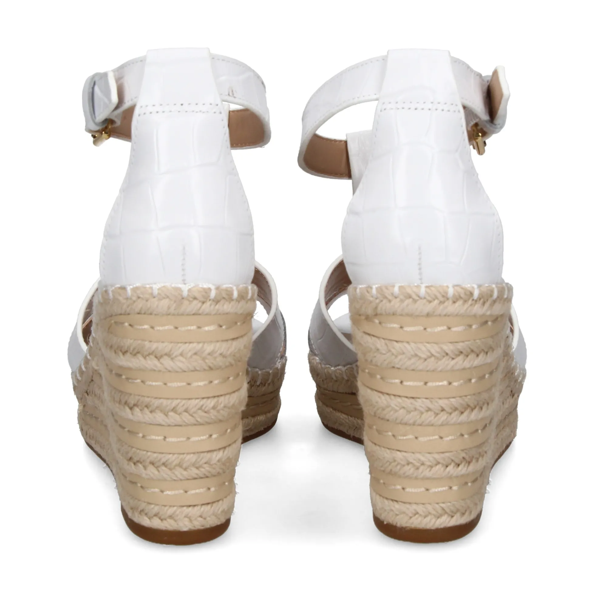 POLO RALPH LAUREN Sandalias cuña de Mujer HALE II 007 RL WHITE