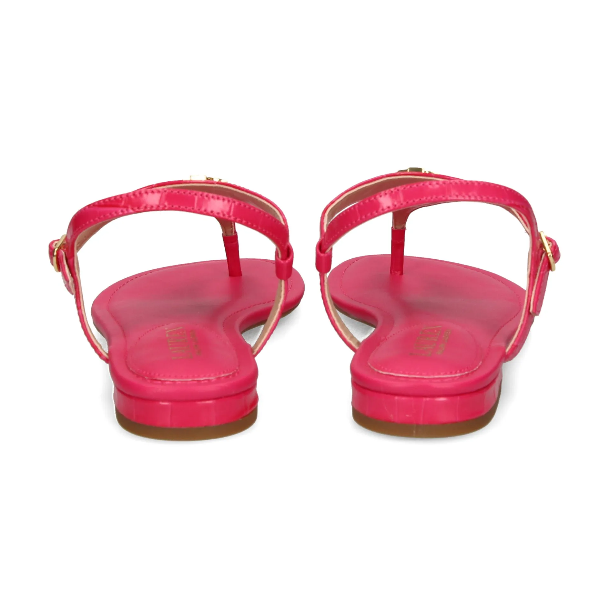 POLO RALPH LAUREN Sandalias planas de Mujer ELLINGTON 010 SPORT PINK
