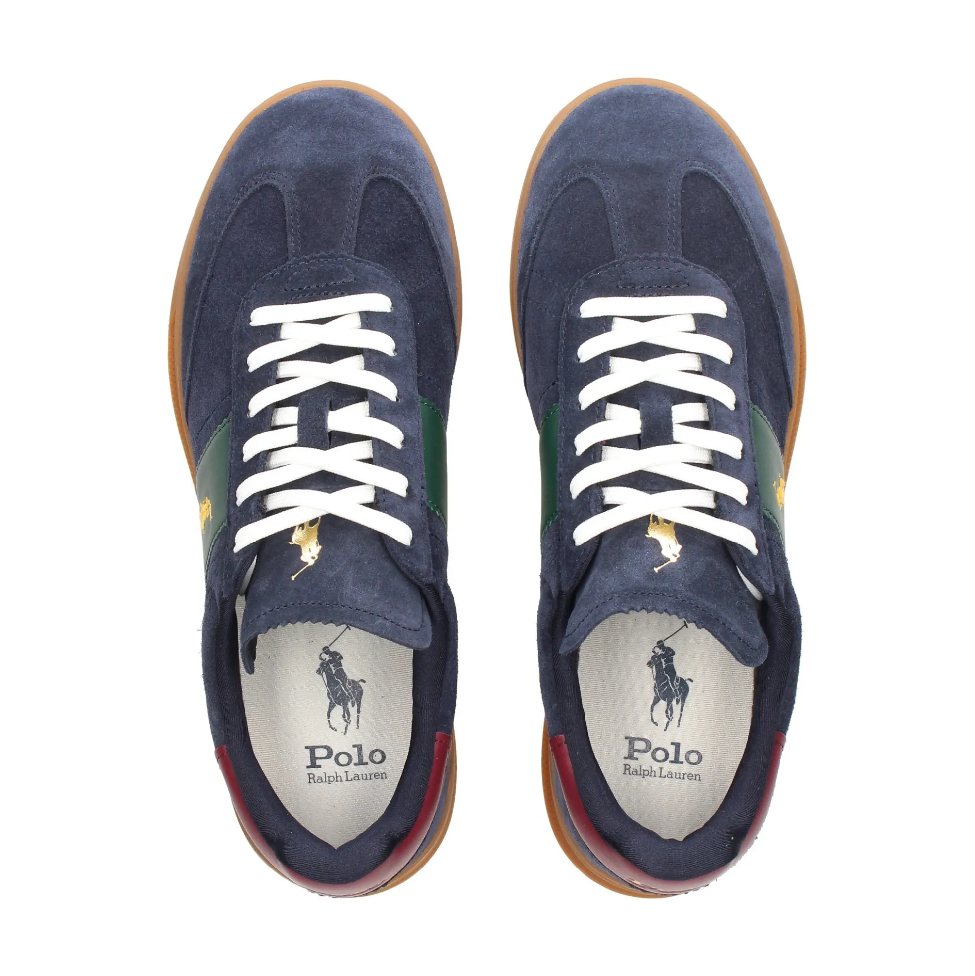 POLO RALPH LAUREN Zapatillas de Hombre HRT AERA PP 002 NAVY/WINE/F