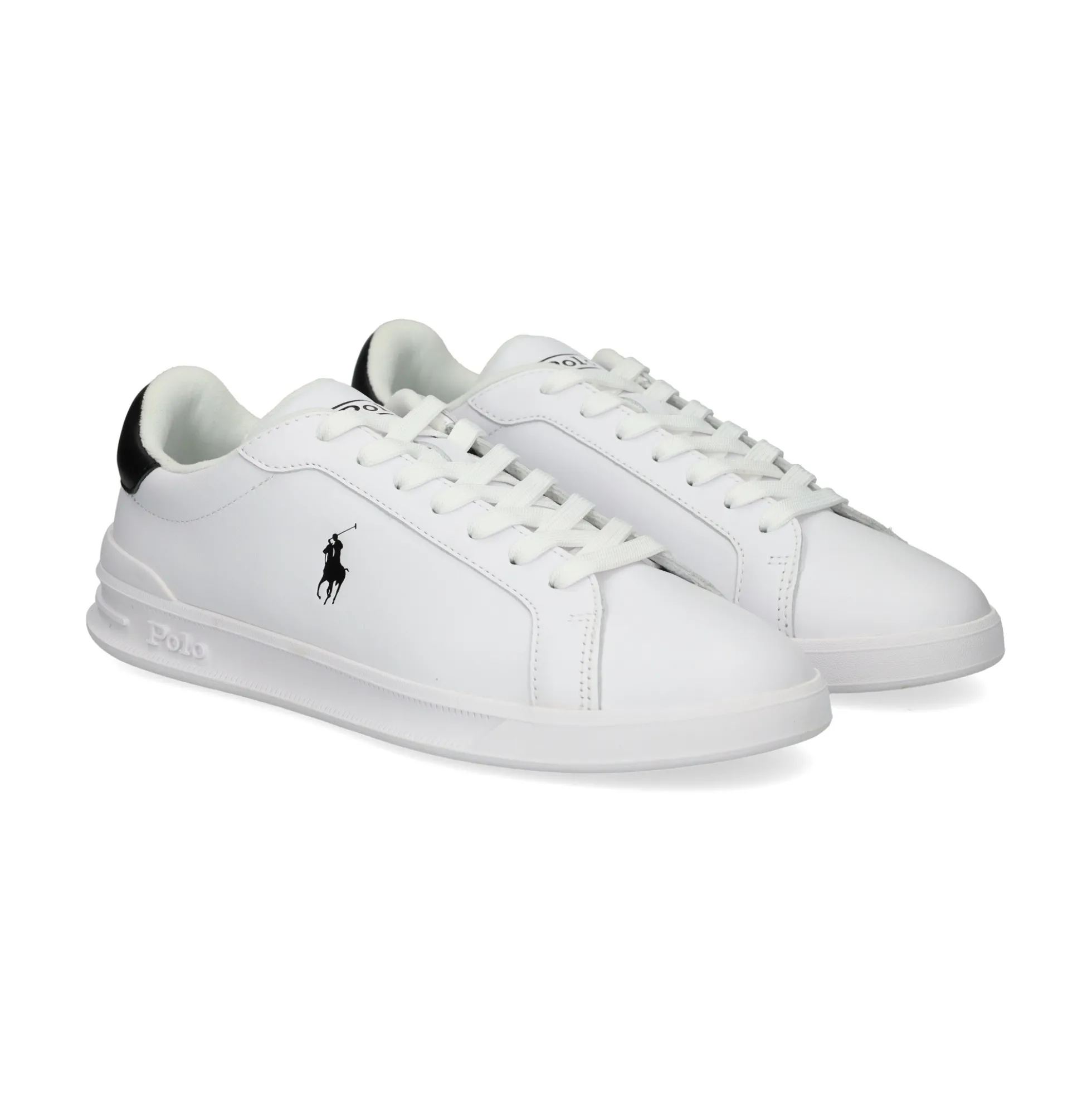 POLO RALPH LAUREN Zapatillas de Hombre HRT CT II 005 WHITE/BLACK