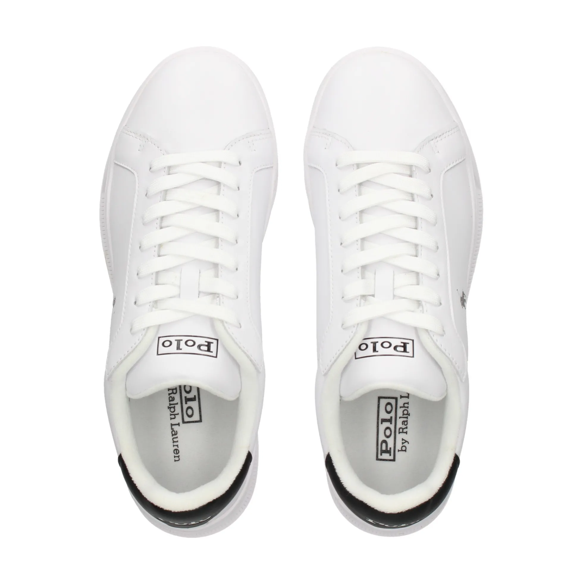 POLO RALPH LAUREN Zapatillas de Hombre HRT CT II 005 WHITE/BLACK