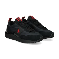 POLO RALPH LAUREN Zapatillas de Hombre TRAIN 89 RIB 002 TRIPLE BLAC