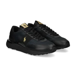 POLO RALPH LAUREN Zapatillas de Hombre TRAIN 89 PP 001 BLACK/GOLD