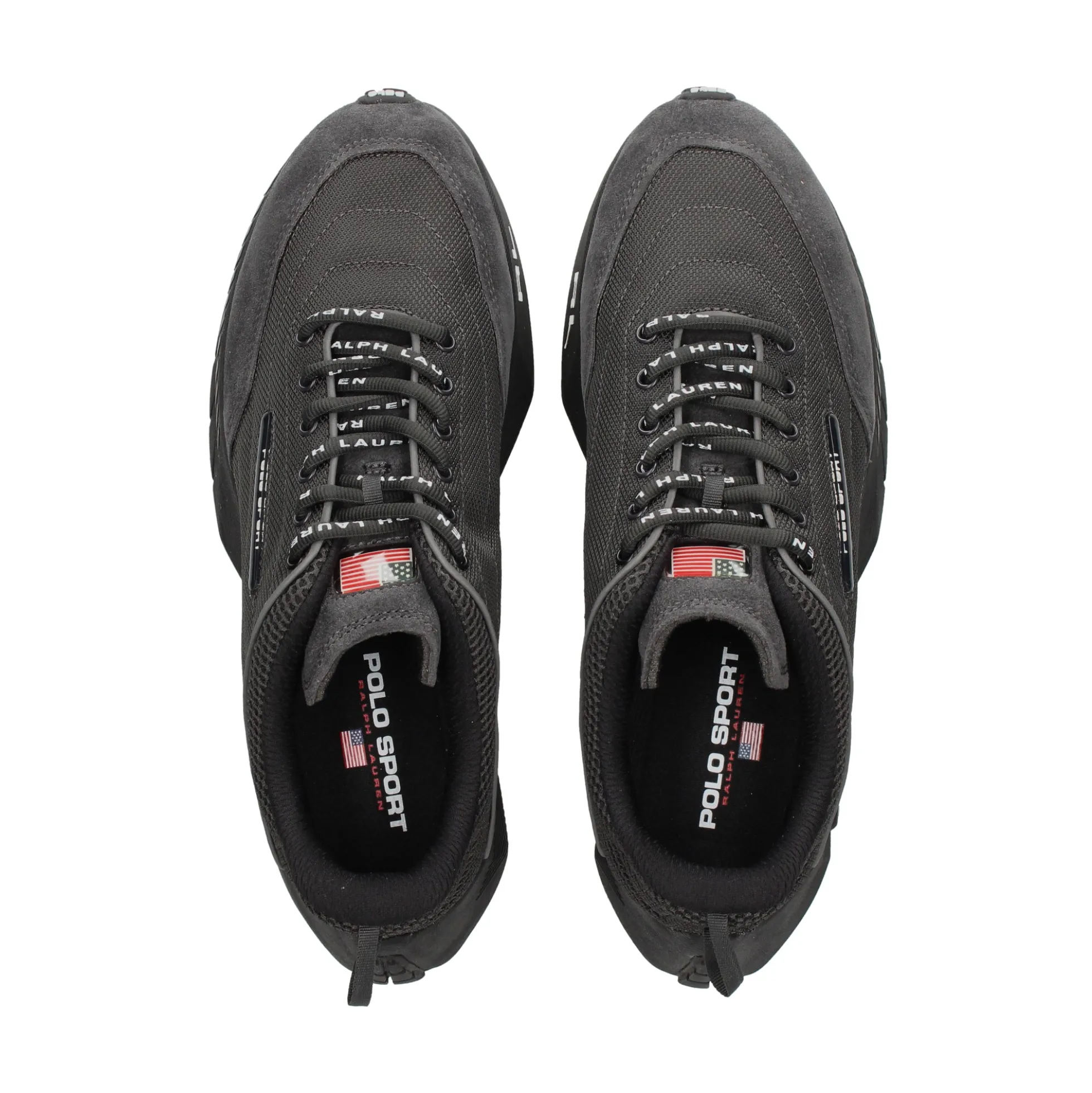 POLO RALPH LAUREN Zapatillas de Hombre PS 250 003 BLACK/BLACK