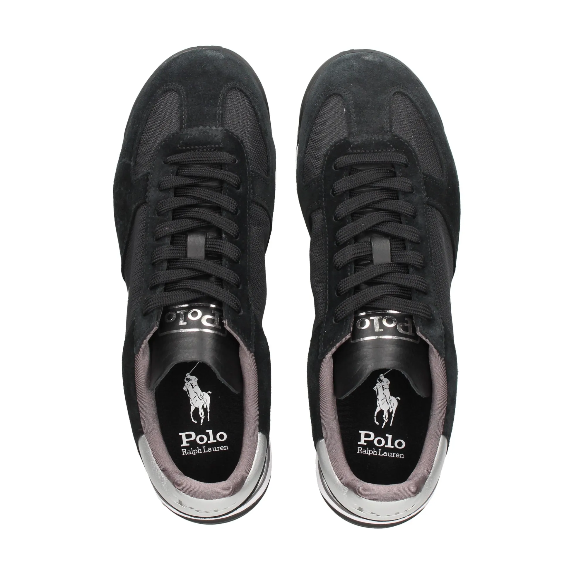 POLO RALPH LAUREN Zapatillas de Hombre VARICK PP 002 BLKA/SILVER
