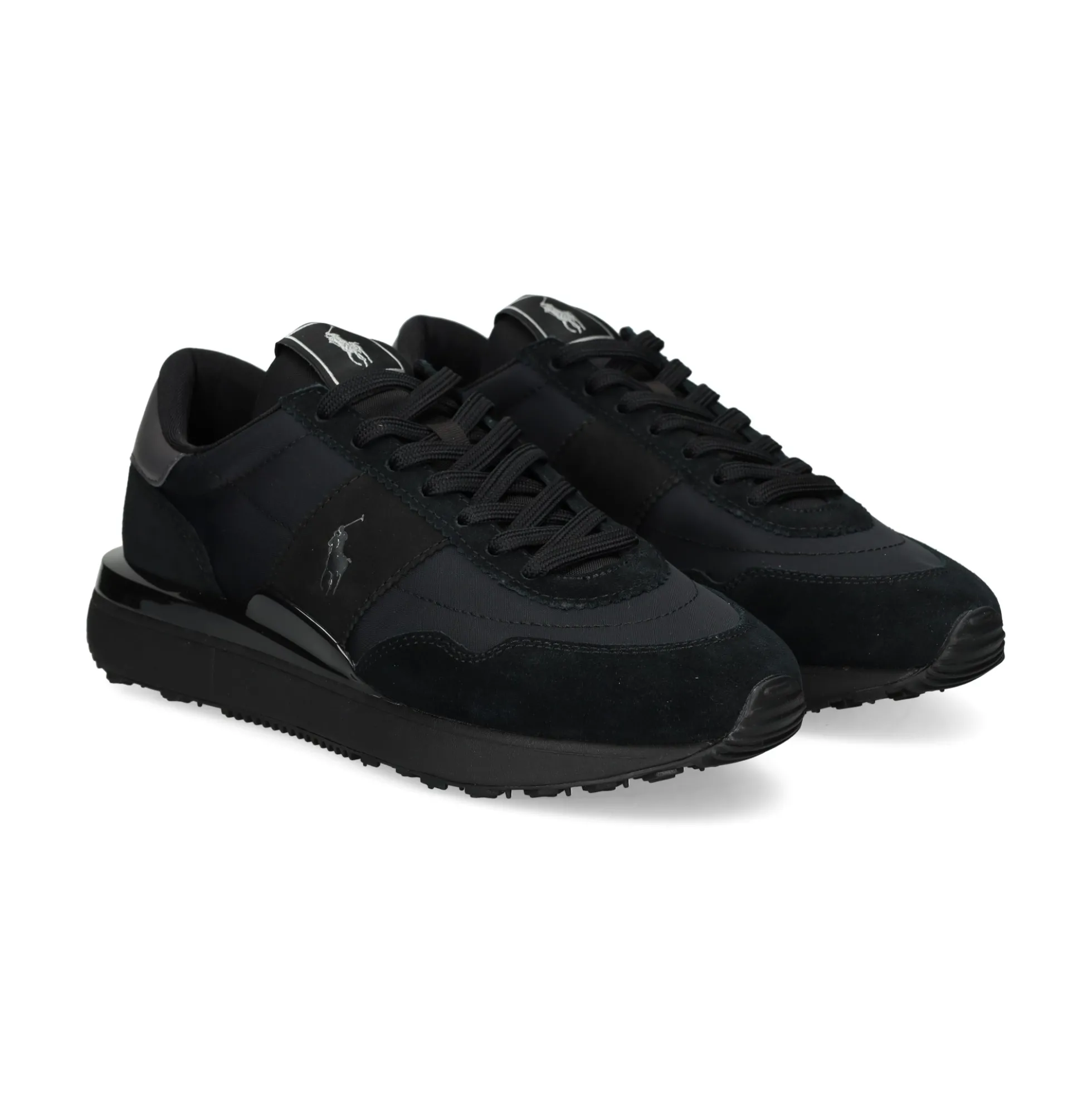 POLO RALPH LAUREN Zapatillas de Hombre TRAIN 89 PP 001 BLKA/SILVER