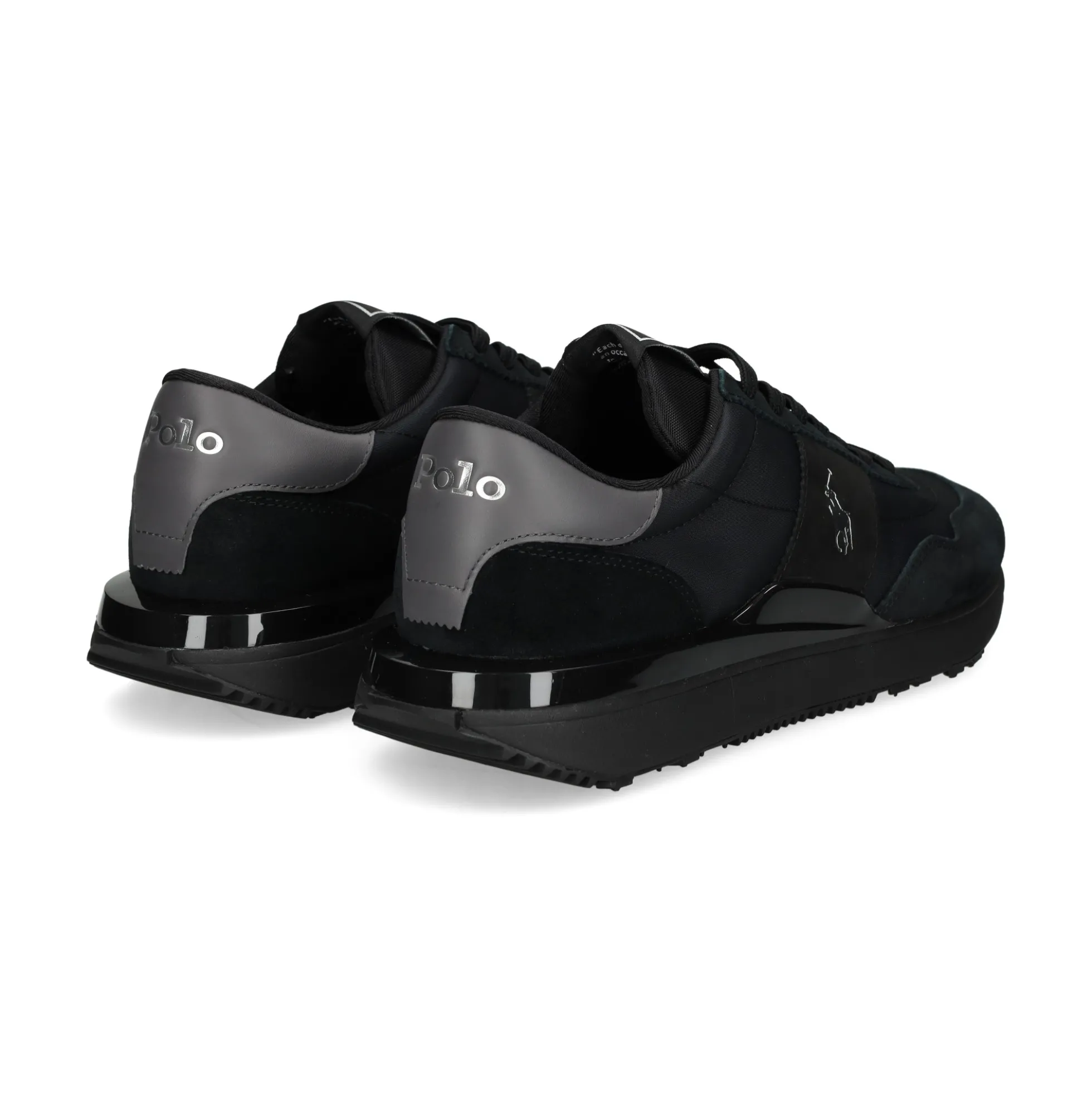 POLO RALPH LAUREN Zapatillas de Hombre TRAIN 89 PP 001 BLKA/SILVER