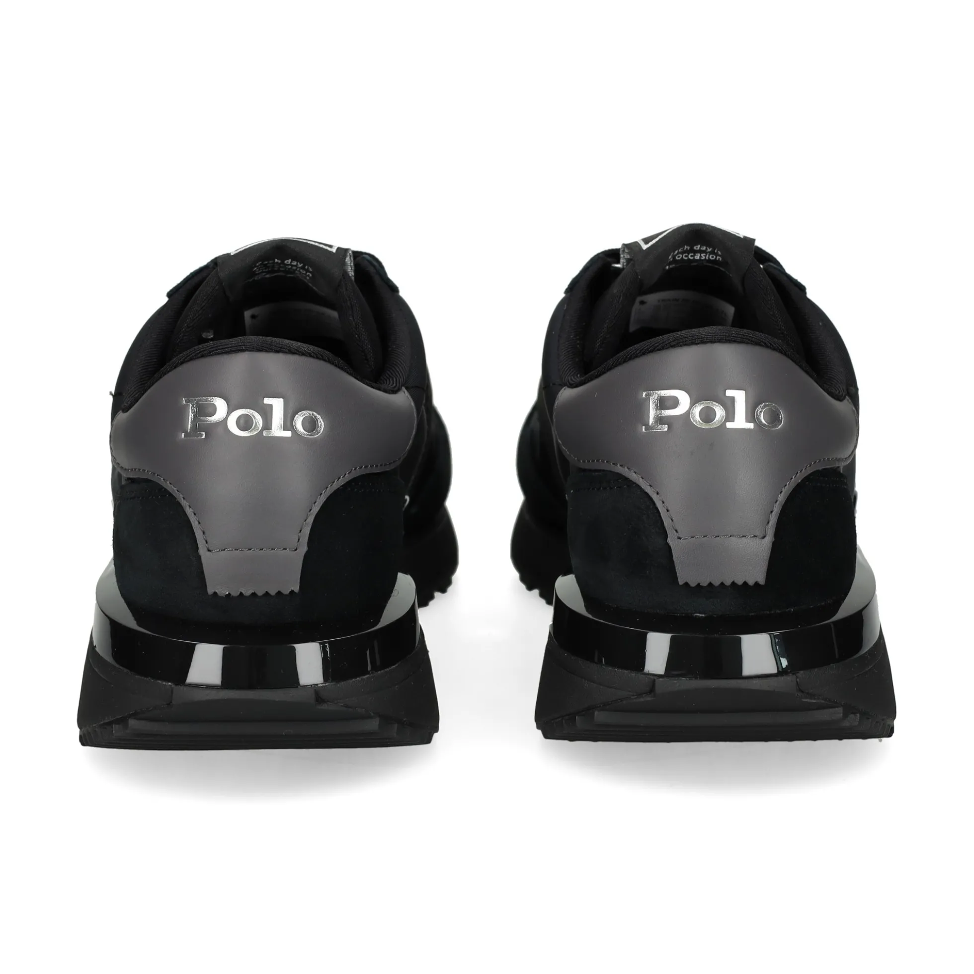 POLO RALPH LAUREN Zapatillas de Hombre TRAIN 89 PP 001 BLKA/SILVER
