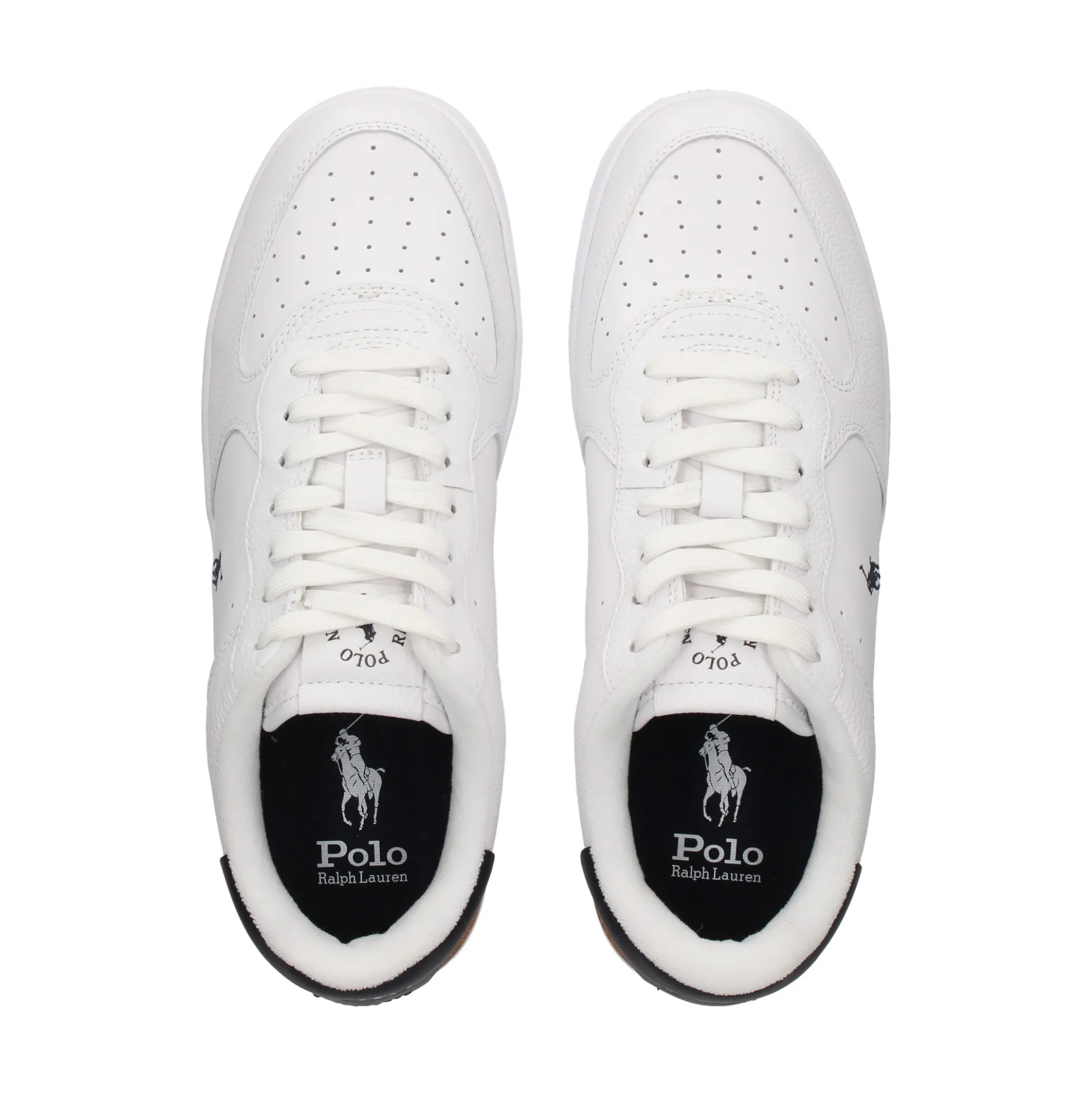 POLO RALPH LAUREN Zapatillas de Hombre MASTERS CRT 004 WHITE/NAVY