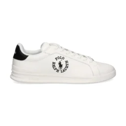 POLO RALPH LAUREN Zapatillas de Hombre HRT CRT CL 001 WHITE/BLACK