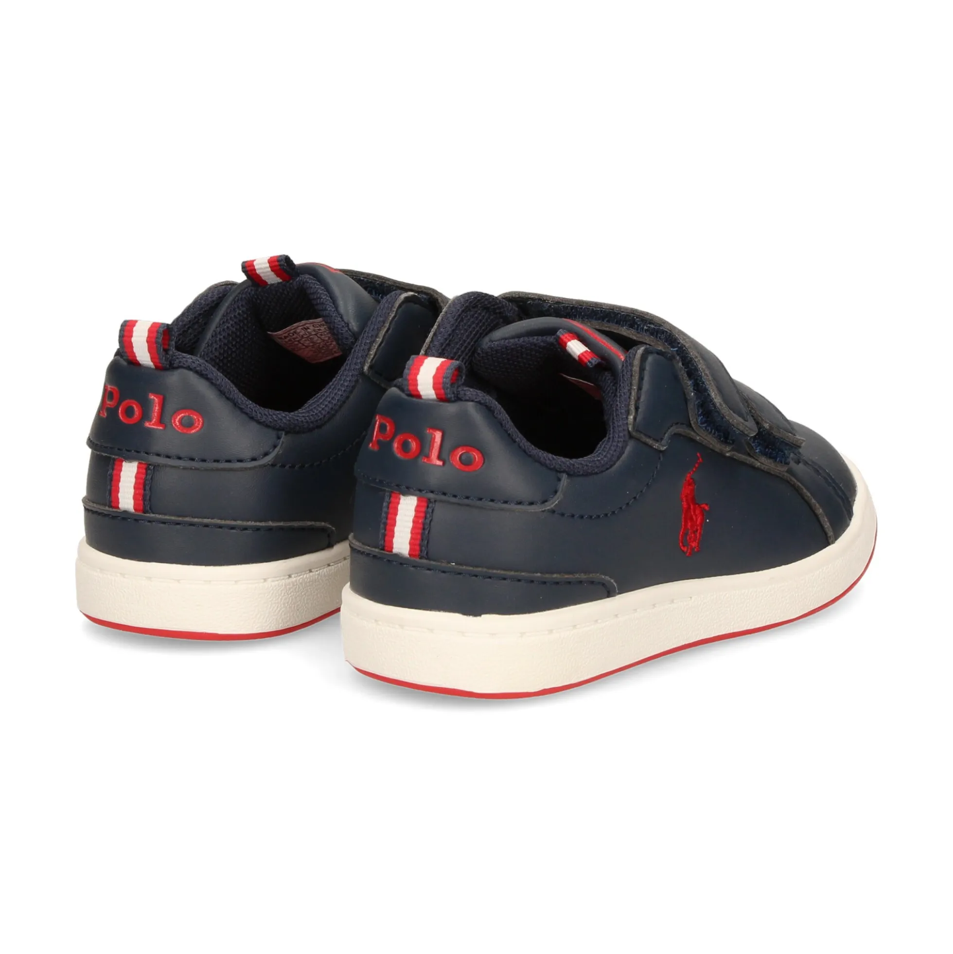 POLO RALPH LAUREN Zapatillas de niñas RF103733 NAVY/RED