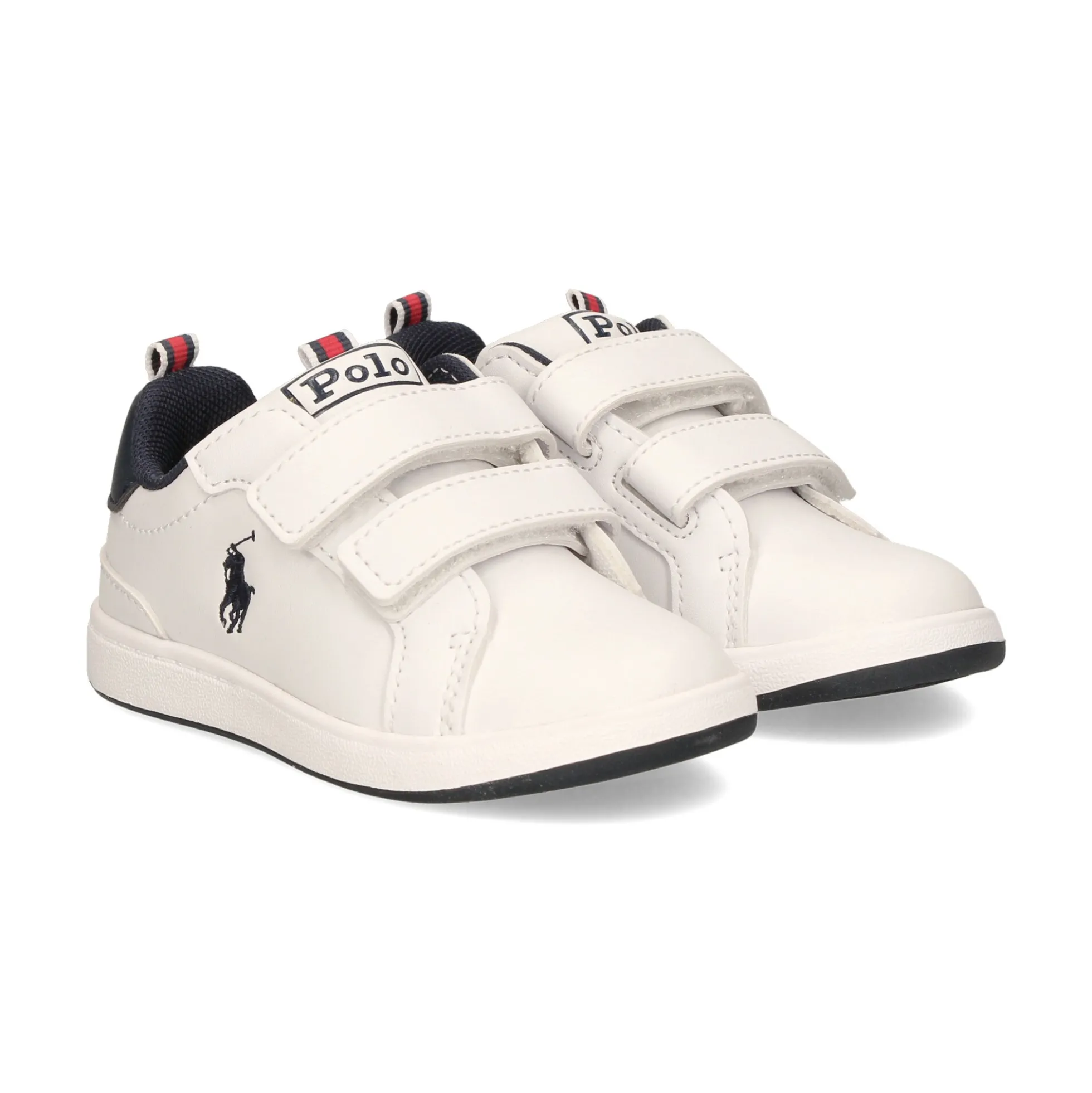 POLO RALPH LAUREN Zapatillas de niñas RF103785 WHITE/NAVY